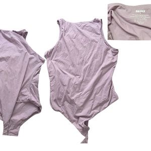 SKIMS HIGH NECK BODYSUIT SIZE 3X LILAC